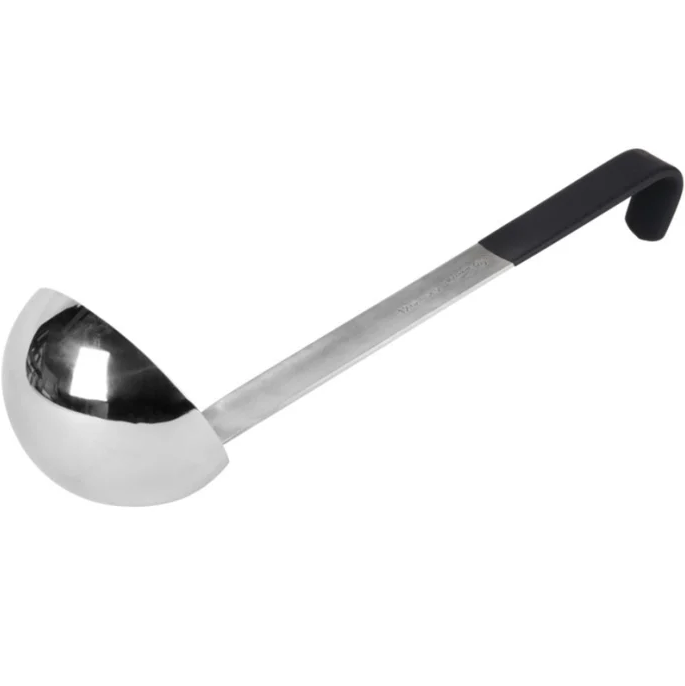 Cucharón de una pieza de 12 oz Color negro - Vollrath