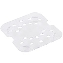 Fondo perforado para 1/6 policarbonato transparente - Cambro