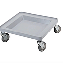 Carro camdollie para cestas lavado y almacenamiento gris 350 lb Med int(53x53cm) - Cambro