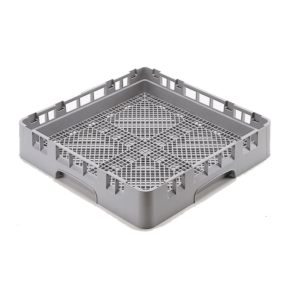 Cesta tamaño completo lavado cubiertos gris - Cambro