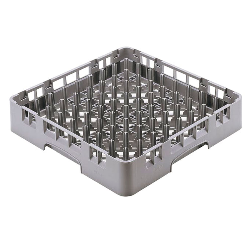 Cesta 9x9 espigas para lavar platos gris - Cambro