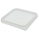 [SFC2SCPP190] Tapa para los recipientes cuadrados 1.9 y 3.8lt translucido - Cambro