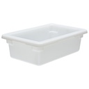 Caja alimentos polietileno 11.4lt 30.5 x 46 x 15cm blanco - Cambro
