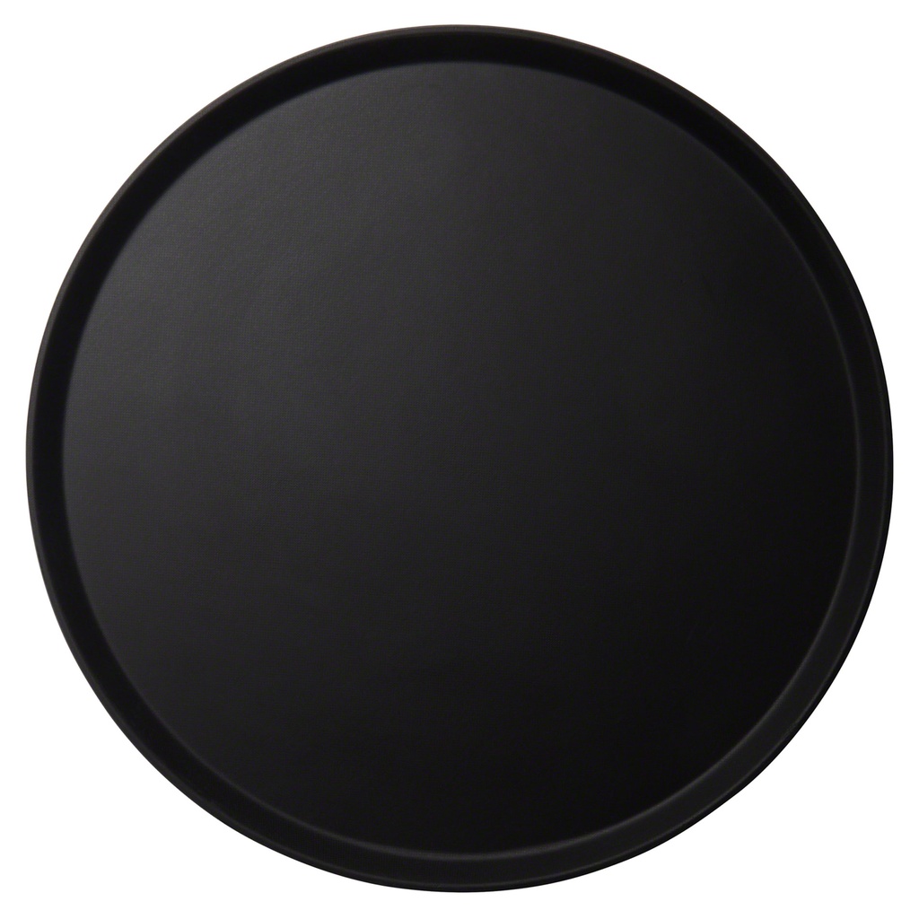 Bandeja antideslizante redonda 49.5 cm negro - Cambro