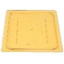 Tapa plana para h pan 1/2 ÌÁmbar - Cambro
