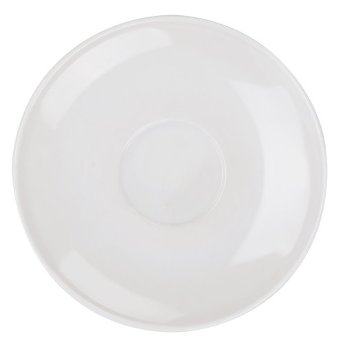 Platillo para Pocillo de Porcelana Fina Ivory, 16 cm - Arcoroc