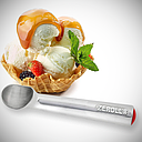 Cuchara para helado en aluminio con fluido conductor de calor al interior, cap. 1 oz - Zeroll
