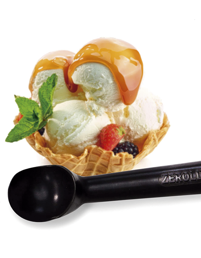 Cuchara de helado fluido conductor 4oz Color negro - Zeroll