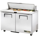 Mesa de preparación refrigerada, 2 ptas, 4 parrillas,, rfg HC R290, 48&quot; - True