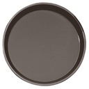 Bandeja antideslizante circular de 14&quot; castaño - Cambro