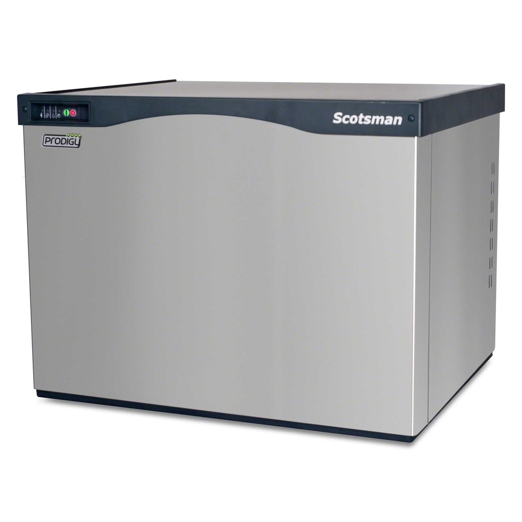 Maquina hielo en 500 lb, cubo mediano acero inoxidable - Scotsman USA