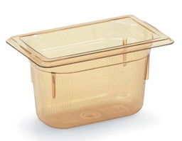 [9036410] Recipiente GN 1/3 de 6&quot; para alta temperatura color ambar - Vollrath