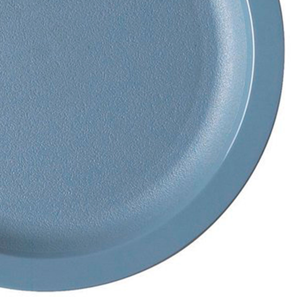 Plato en policarbonato borde delgado de 21cm azul pizarra - Cambro