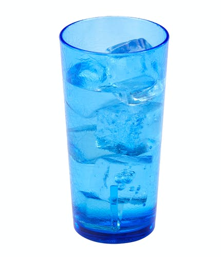 Vaso del mar polimero 12 oz azul zafiro Cambro