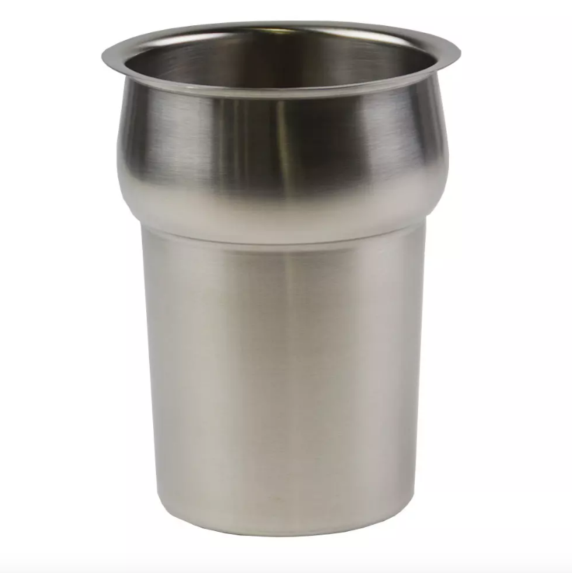 Recipiente redondo baño de maria 2.2 lt inox Browne Halco