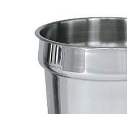 Recipiente redondo baño de maria 6.7 lt inox Browne Halco