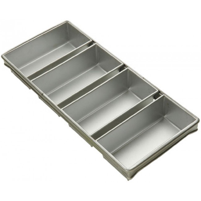 Molde pan 4 und acero aluminizado Chicago metallic