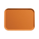 Bandeja servicio 30 x 41cm polipropileno naranja - Cambro