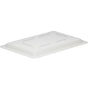 Tapa plana polietileno para caja 1218p blanco - Cambro
