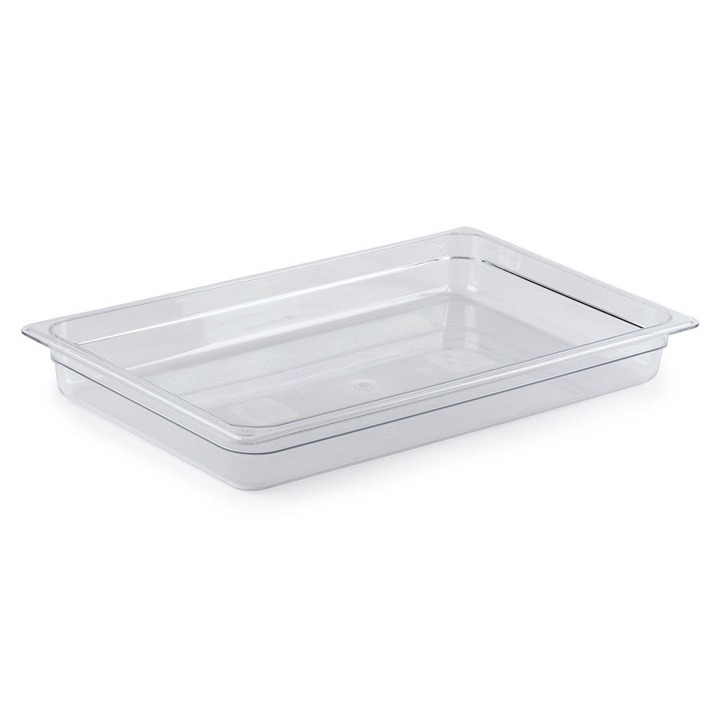 Recipiente full policarbonato 8.5lts. transparente 6.5 cm profundidad - Cambro