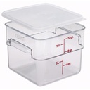 Recipiente policarbonato con medidas 11.4lts. transparente - Cambro