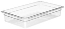 Recipiente full policarbonato 13lts. transparente 10 cm profundidad - Cambro