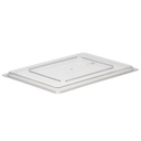 Tapa plana para caja 1826 policarbonato transparente - Cambro
