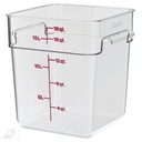 Recipiente cuadrado 17.2lts. policarbonato - Cambro