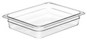 Azafate policarbonato transparente GN 1/2, capacidad 3.9 lt - Cambro
