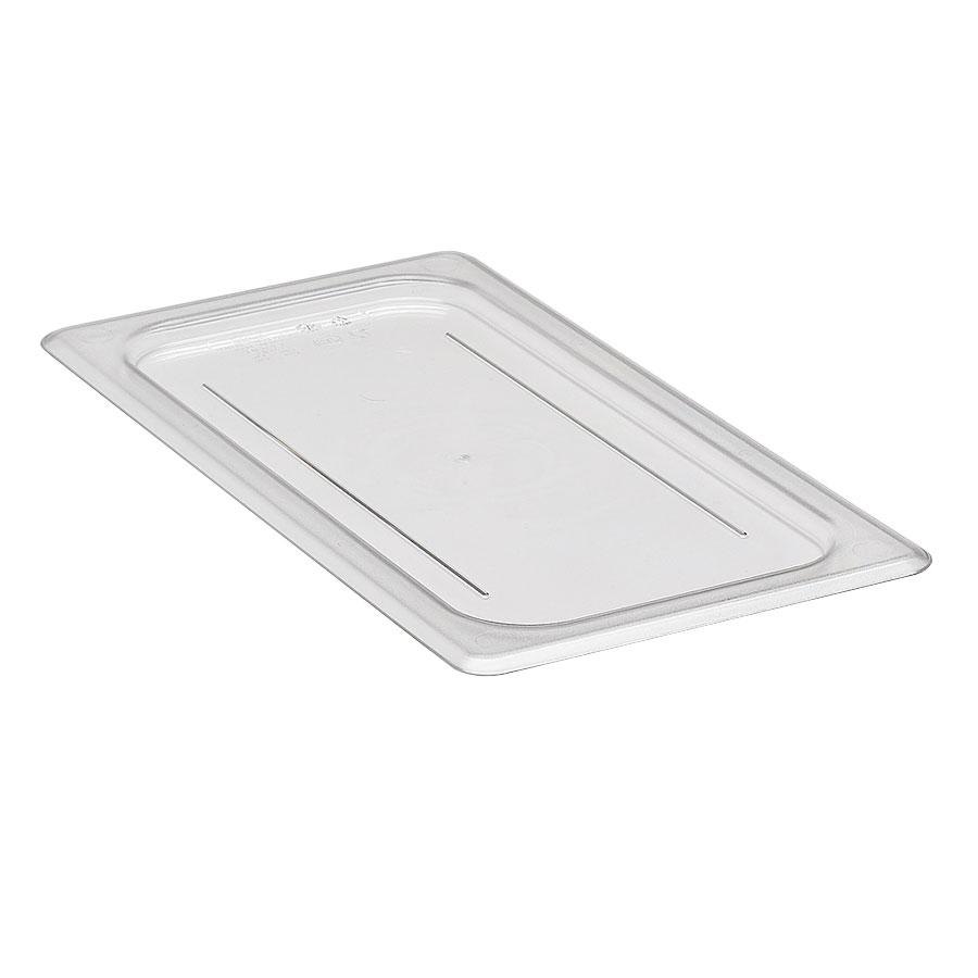 Tapa plana azafate de 1/3 policarbonato transparente - Cambro