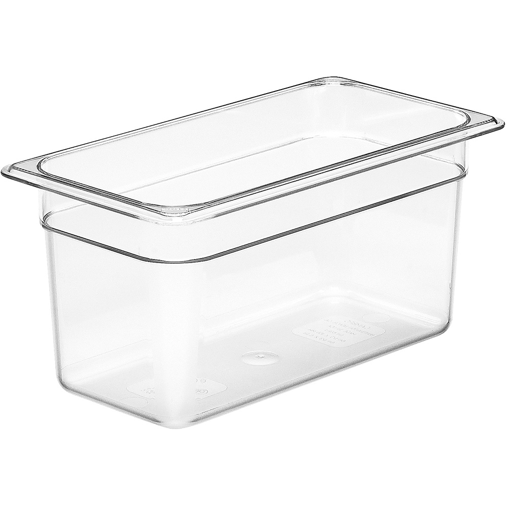 Recipiente 1/3 policarbonato 5.3lts. transparente - Cambro