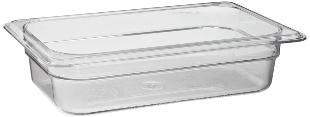 Recipiente 1/4 policarbonato 1.7lts transparente - Cambro