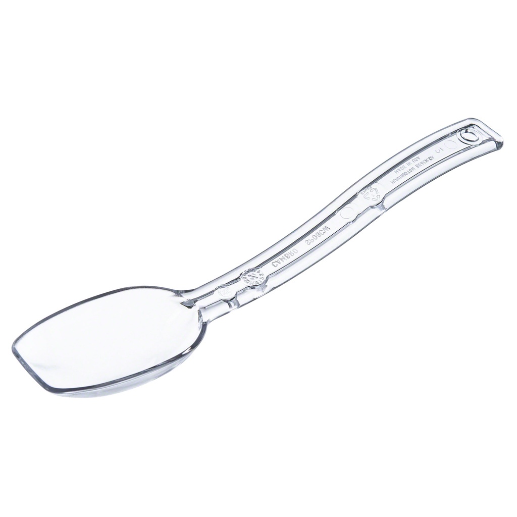 Cuchara para ensalada buffet 20.5cm policarbonato transparente - Cambro