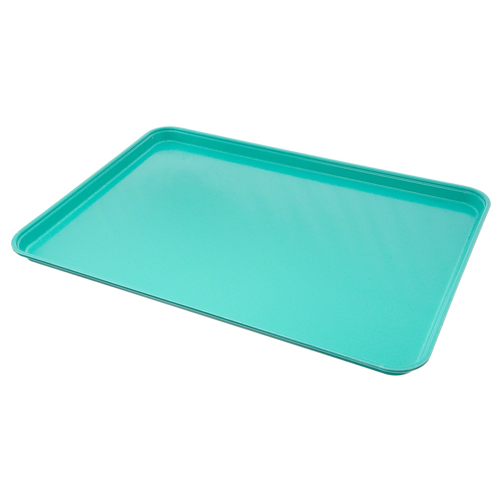Bandeja rectangular fibra vidrio 45.5 x 65.5cm verde - Cambro USA