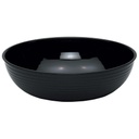 Ensaladera acanalada redonda 19oz (564ml) policarbonato negro - Cambro