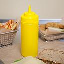 Botella Dispensadora de salsa amarillo de 709 ml (Outlet) - Browne