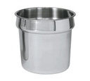 Recipiente redondo baño de maria 6.7 lt inox  - Browne
