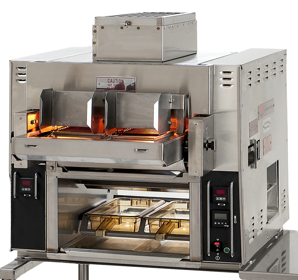 Broiler de cadena a gas usado - Nieco
