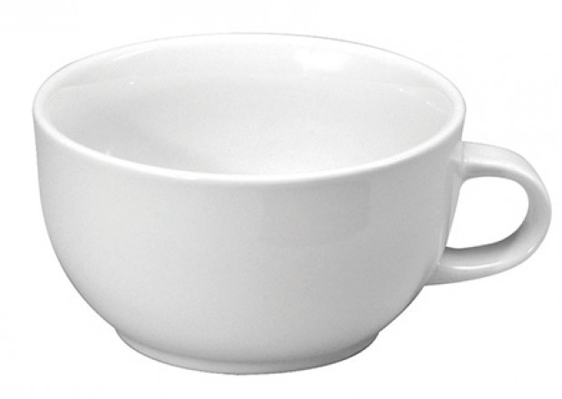 Taza Jumbo de Porcelana Blanco Brillante 14 onz -11.7 cm - Oneida