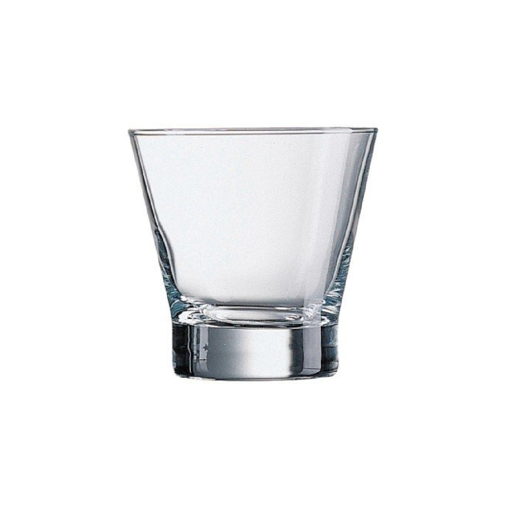 Vaso de Vidrio Templado Shetland, 10 3/4 oz - 9.7x9.7 cm - Arcoroc
