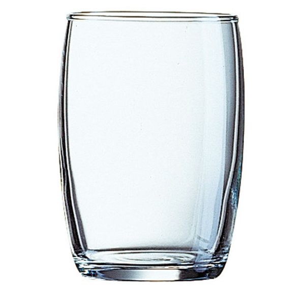 Vaso Barril de Vidrio Templado, 5 1/4 onz - 8x5.8cm - Arcoroc