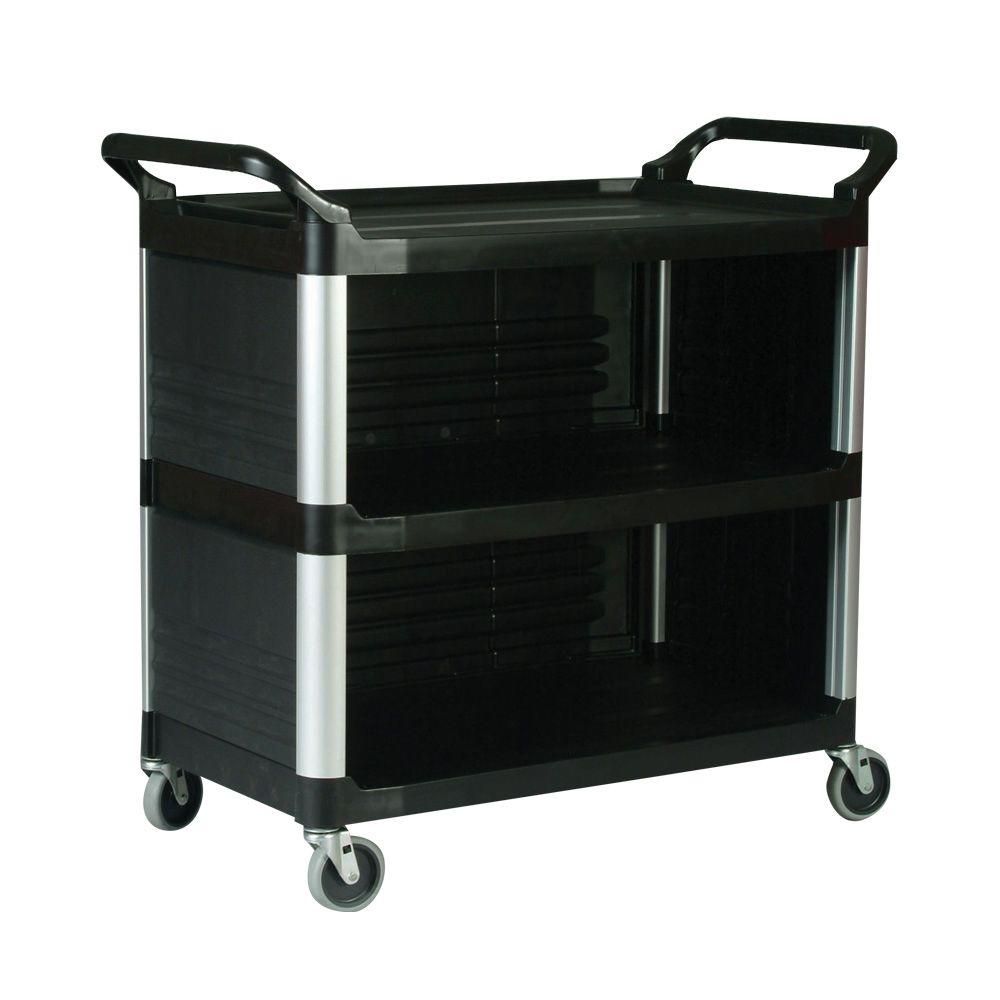 Carro uso general cap.136 kg cerrado 3 lados - Rubbermaid Local