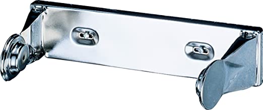 Rollo dispensador de toallas para el hogar (3-1/4&quot;L x 1-3/4&quot;W x 13-3/4&quot;H) acabado cromado mate - San Jamar