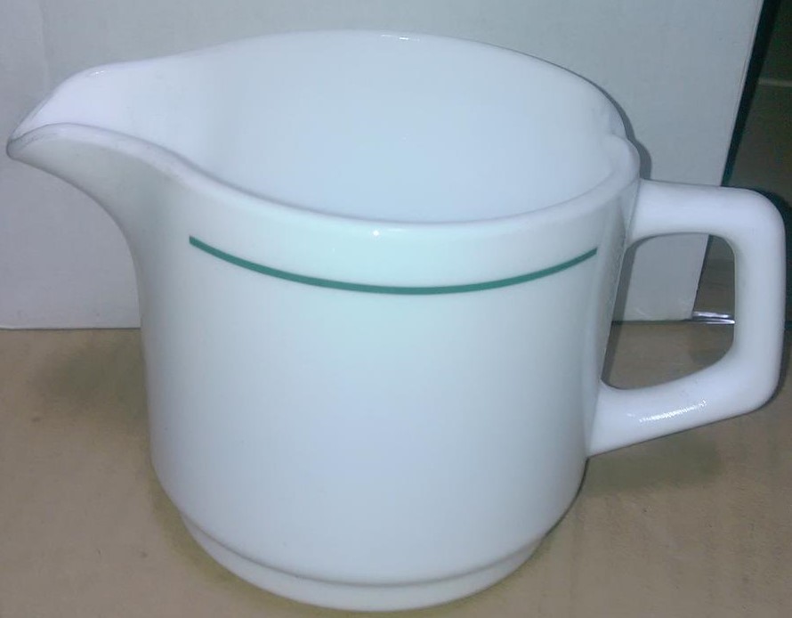 Jarra de Café de Vidrio Templado Restaurante, 8.5 cm - Arcoroc Franja Verde