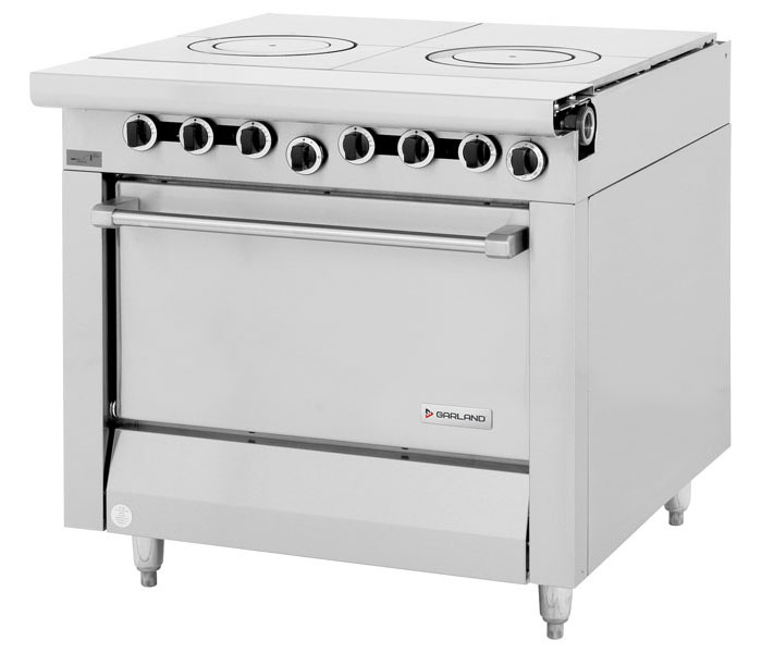 Estufa Hot Top modular de sobreponer Master Series de trabajo pesado a gas de 2 secciones - Garland