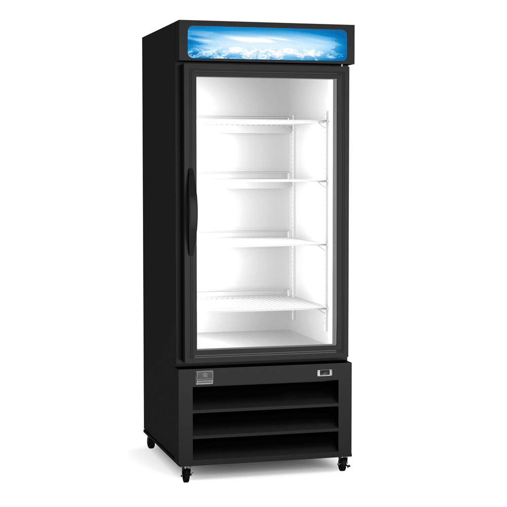 Refrigerador exhibidor de 1 puerta de 23 pies cubicos (KCHGM26R) - Kelvinator
