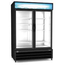 Refrigerador exhibidor de 2 puertas de 49 pies cubicos (KCHGM48R) - Kelvinator