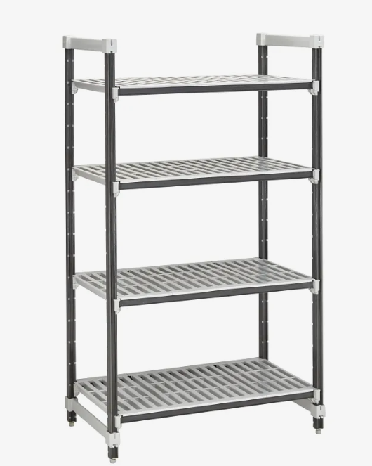 Kit de Unidad Inicial Ventilada de 4 Estantes  Elements  XTRA  24" x 42" x 72" - Cambro
