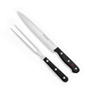 Set de 2 piezas para Trinchar - Cuchillo para Carne 20 cm & Tenedor 16 cm - Gourmet (Outlet) - Wusthof