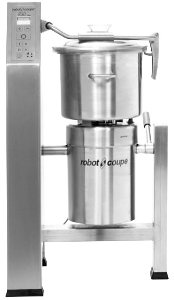 Cutter vertical, capacidad 28 lt, modelo R30 - Robot Coupe